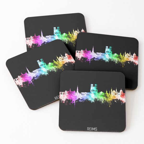 Item preview, Reims France Skyline designed and sold by ArtPrints.