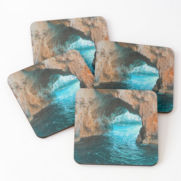 Item preview, Stunning Sea Blue Caves designed and sold by HappyMarlen.