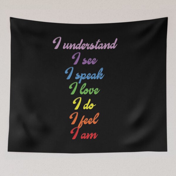 Item preview, Gay Pride - Beautiful rainbow message designed and sold by PrintPress.