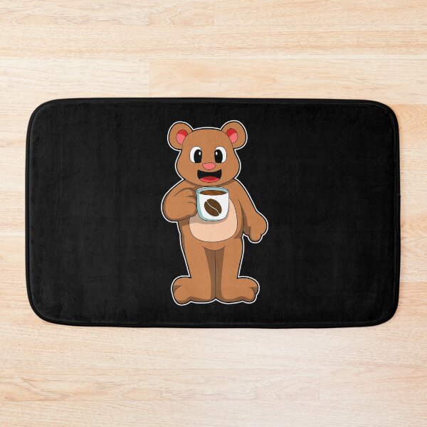 Item preview, Bear with Cup of Coffee designed and sold by Snabdesign84.