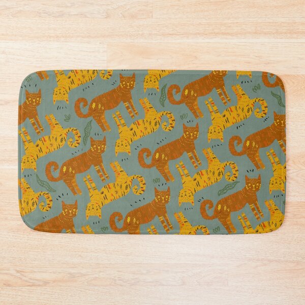 Item preview, Boho Tiger Pattern  designed and sold by rainartstudio.