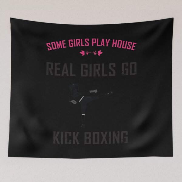 Item preview, Real Girls do Kickboxing: camisetas de combate. designed and sold by PrintPress.