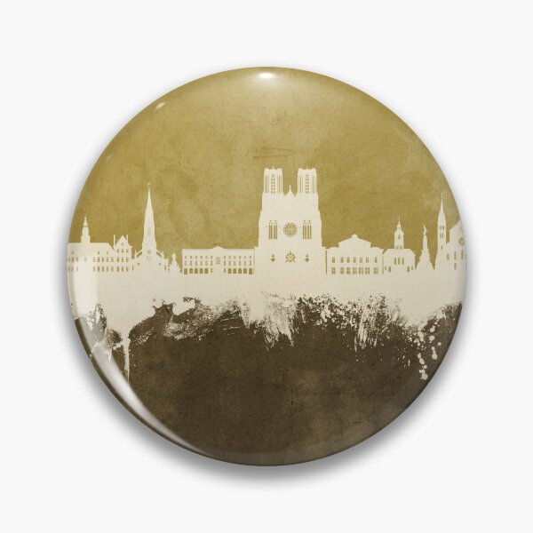 Item preview, Reims France Skyline designed and sold by ArtPrints.