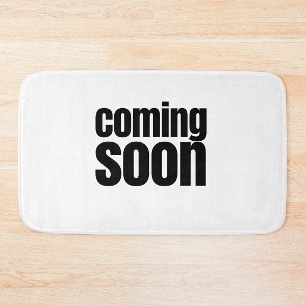 Item preview, Coming Soon designed and sold by Zentropik.