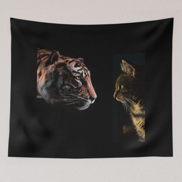 Item preview, Tiger and Cat  designed and sold by Harsh Giri.