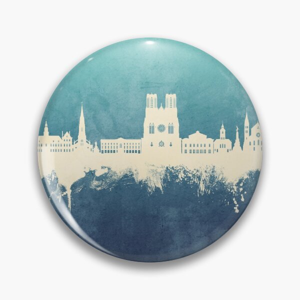 Item preview, Reims France Skyline designed and sold by ArtPrints.