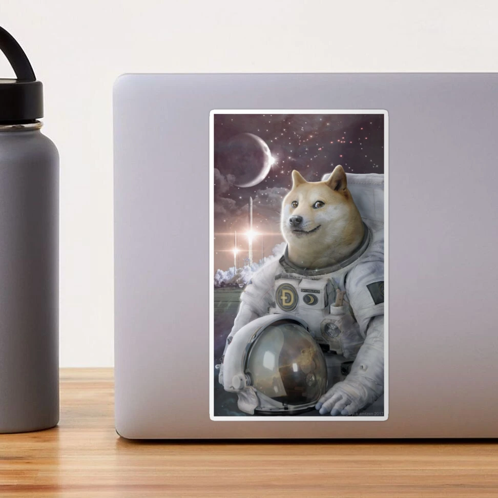 Dogecoin To The Moon Crypto Shiba Inu Doge Meme