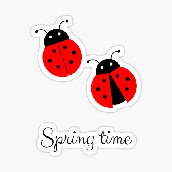 Spring time Sticker