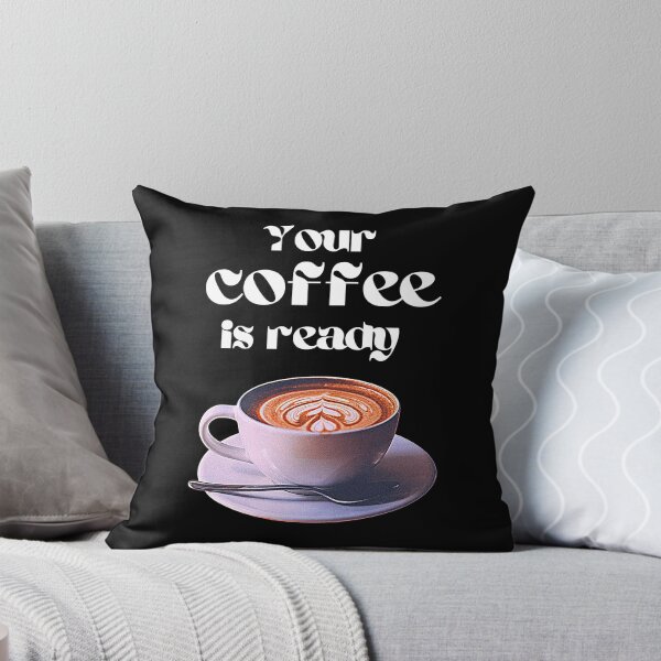 Item preview, Your cup of coffee is ready and it has some cream with a pattern on top #1 designed and sold by AnnaBBS.