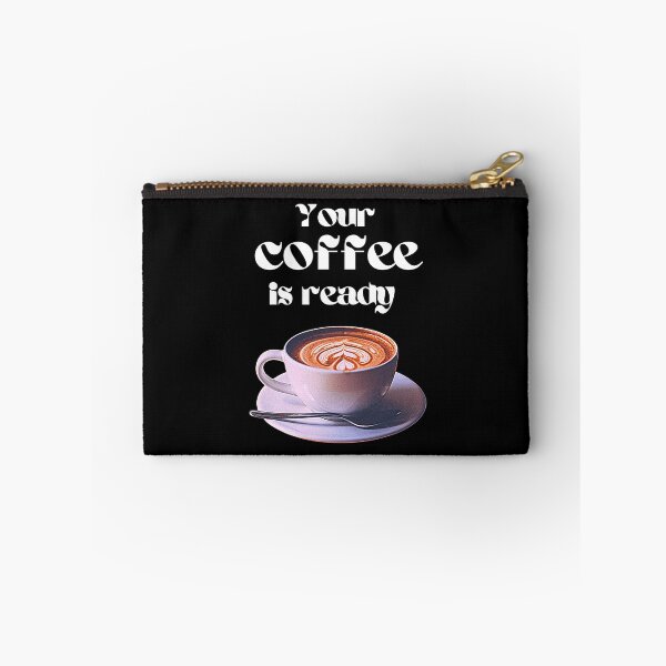 Item preview, Tu taza de café está lista y tiene un poco de crema con un patrón en la parte superior # 1 designed and sold by AnnaBBS.
