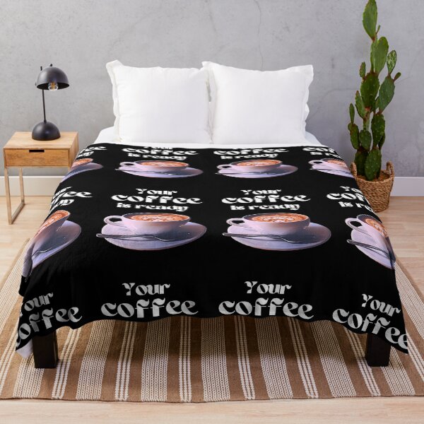 Item preview, Your cup of coffee is ready and it has some cream with a pattern on top #1 designed and sold by AnnaBBS.
