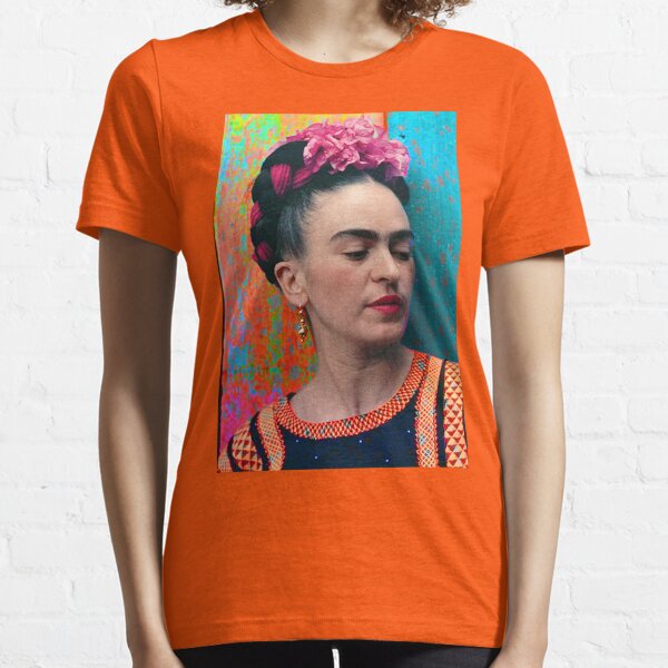 FRIDA KAHLO - Frida Kahlo Portrait Vintage Original POP ART COULEUR T-shirt essentiel
