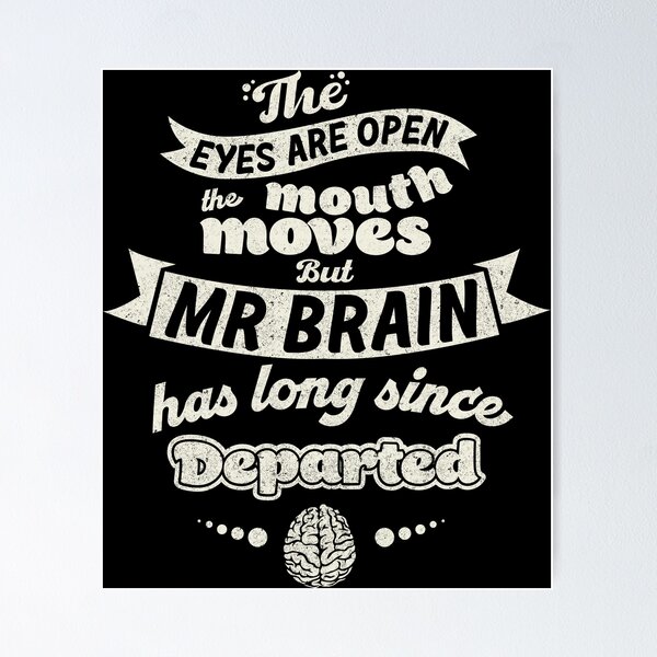 Item preview, Blackadder Mr Brain designed and sold by boec gear.
