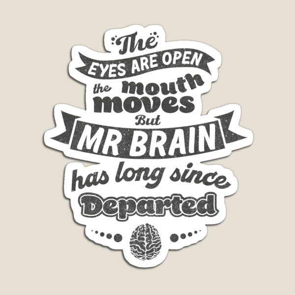 Item preview, Blackadder Mr Brain designed and sold by boec gear.