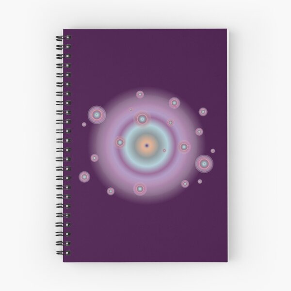 Item preview, Lost in space-Holographic colors-purple background designed and sold by CSouissi.