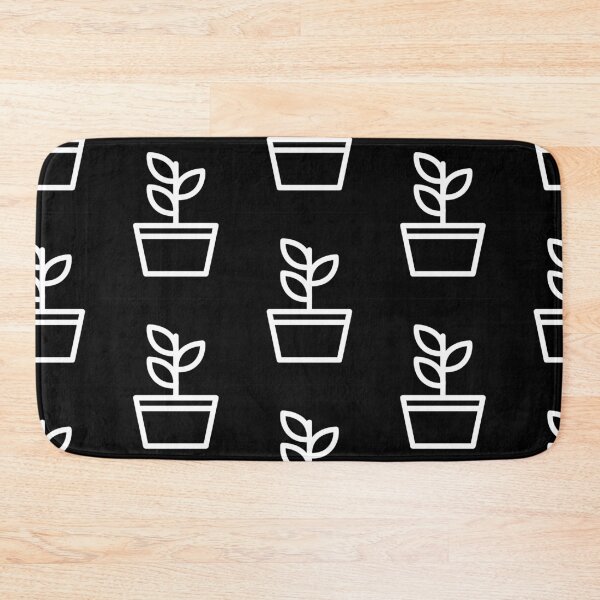 Item preview, Black and white  plant artwork 4 designed and sold by kyds.