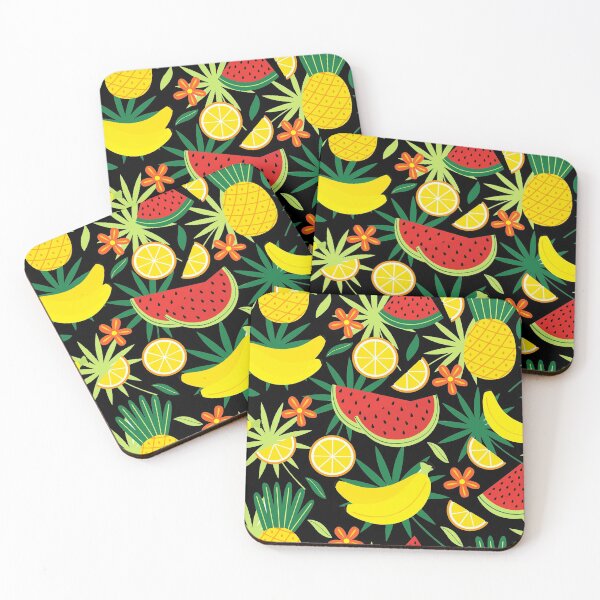 Item preview, pattern quilting fresh fruits designed and sold by dexterbosco.
