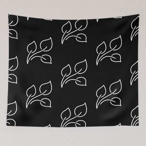 Item preview, Black and white  plant artwork 5 designed and sold by kyds.