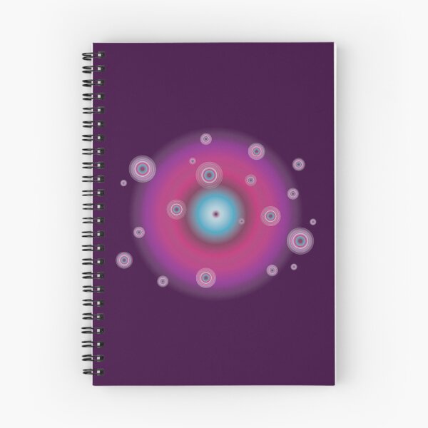 Item preview, Lost in space-Holographic colors-purple background designed and sold by CSouissi.