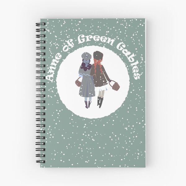 Item preview, Anne Shirley and Diane Kindred Spirits Art lm montgomery quote Book Lover gift Best friend poster designed and sold by GalleryArtField.