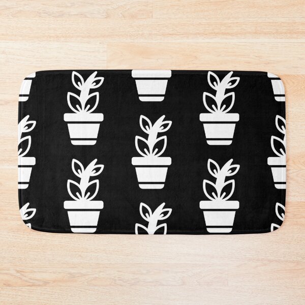Item preview, Black and white  plant artwork 6 designed and sold by kyds.