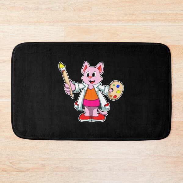 Item preview, Cat as Painter with Brush & Paint designed and sold by Snabdesign84.