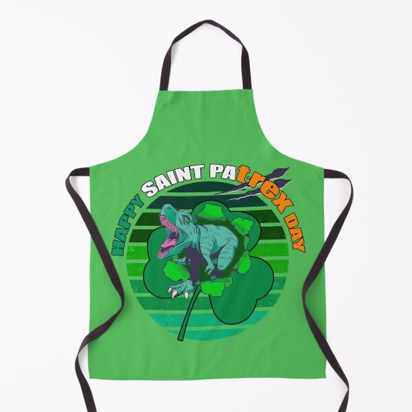Item preview, Happy Saint Patrick's Day Shamrock With St Patrex T-rex designed and sold by Ransyn Art.