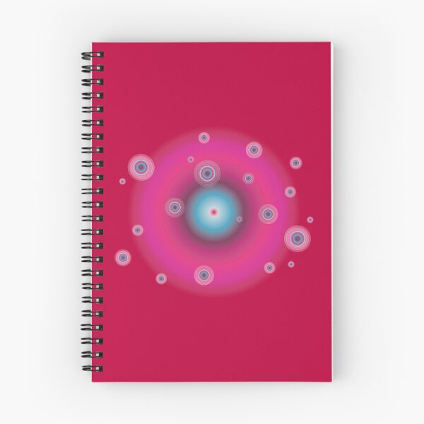 Item preview, Lost in space-Holographic colors-red background designed and sold by CSouissi.