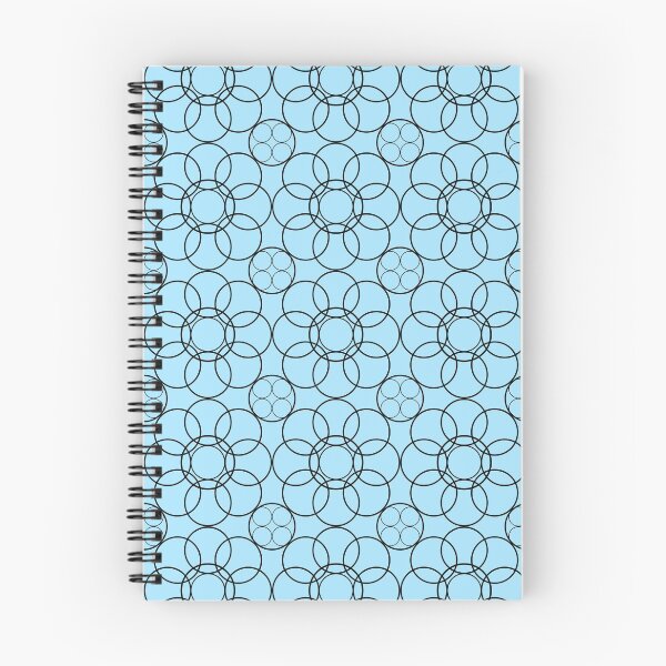 Item preview, Abstract spiral Circle pattern repeat doodle design designed and sold by Tanya Mihe.