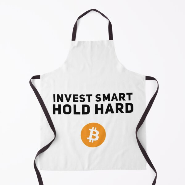 Item preview, Invest smart, Hold hard (Bitcoin) designed and sold by Bouzdesigns.