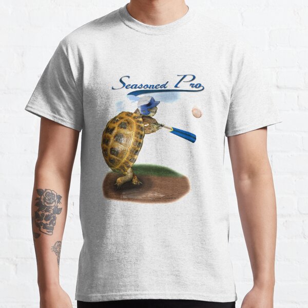Tortoise Baseball Player - Seasoned Pro Classic T-Shirt