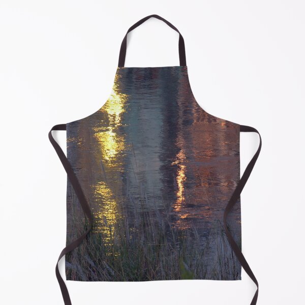 Item preview, Golden Water Reflections at Sunset Lao Cai City, Vietnam designed and sold by worldways.