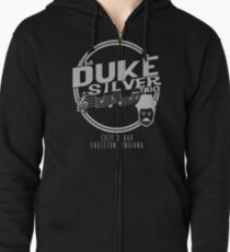 Duke Silver Trio Zipped Hoodie