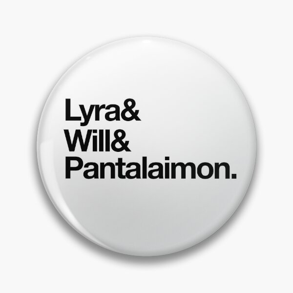 Item preview, Lyra, Will, Pantalaimon Ampersand Helvetica designed and sold by memeasaurus.