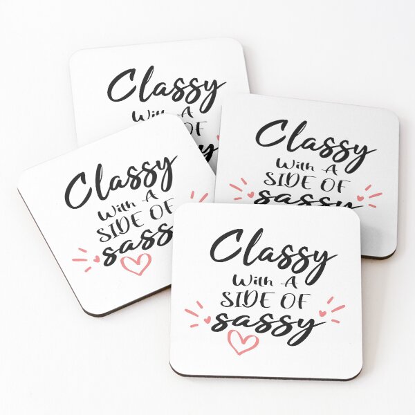 Item preview, Classy With A Side Of Sassy, Funny mom designed and sold by JustGift.
