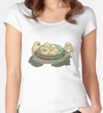 Camiseta entallada de cuello redondo Spirited Away Chickens / Tori