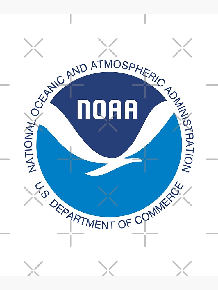 "National Oceanic And Atmospheric Administration NOAA" Poster For Sale ...