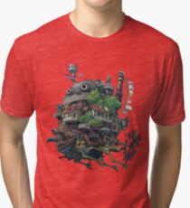 Camiseta de tejido mixto 8bit Howl's Moving Castle