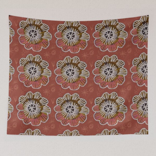 Item preview, Terracotta flowers designed and sold by Seeyouspoon.