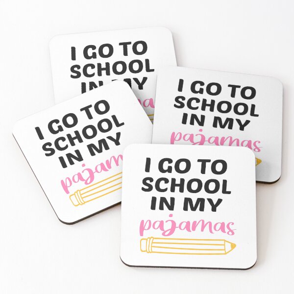 Item preview, I Go To School In My Pajamas  designed and sold by JustGift.