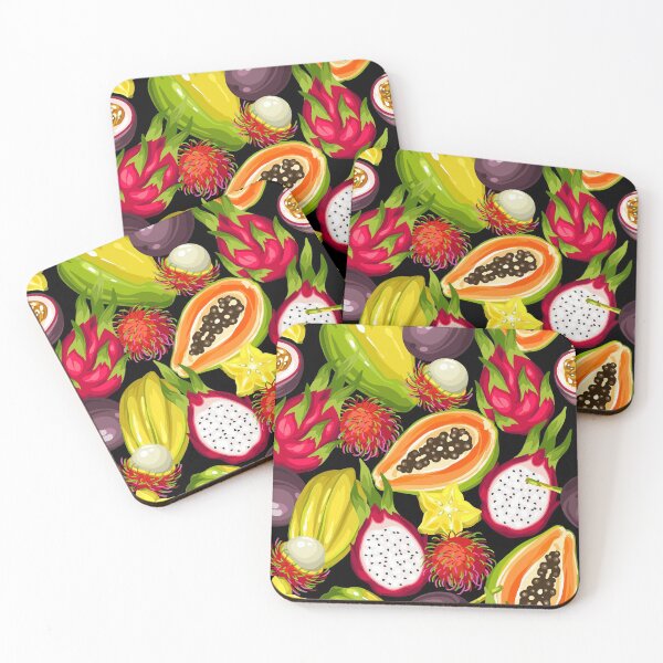 Item preview, pattern quilting fruits art designed and sold by dexterbosco.