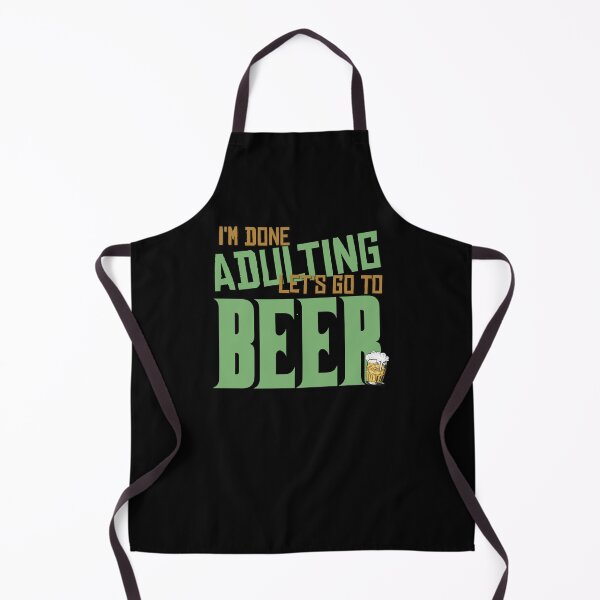 Item preview, I'm Done Let's Go To Beer designed and sold by Kriti Rastogi.