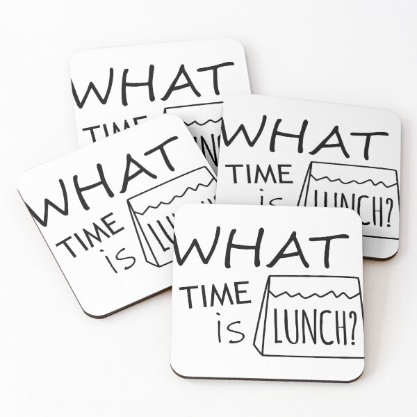 Item preview, What Time is Lunch - One Color designed and sold by olivergraham.