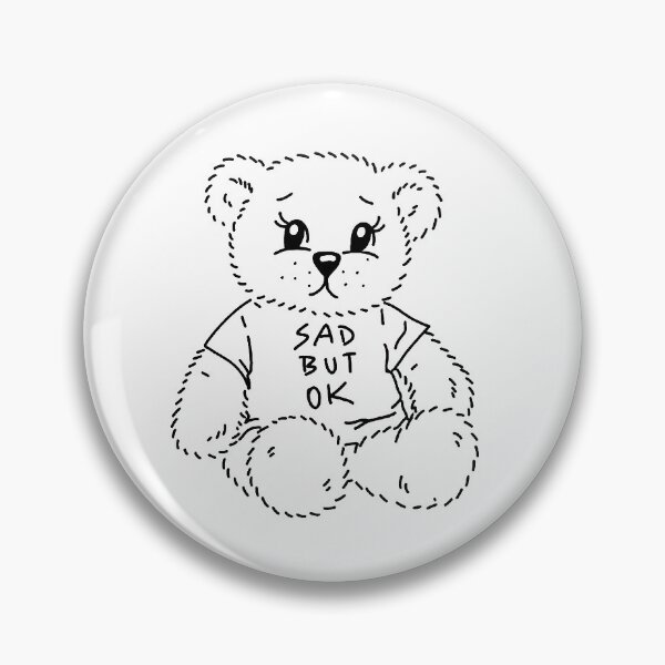 Item preview, Sad But OK Teddy Bear designed and sold by tuniga.