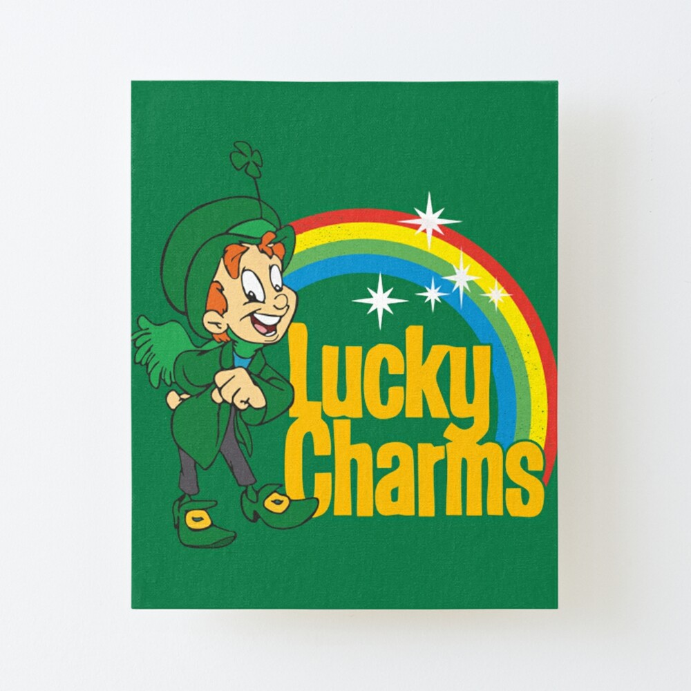 lucky charms pixel art pattern Art Board Print for Sale by