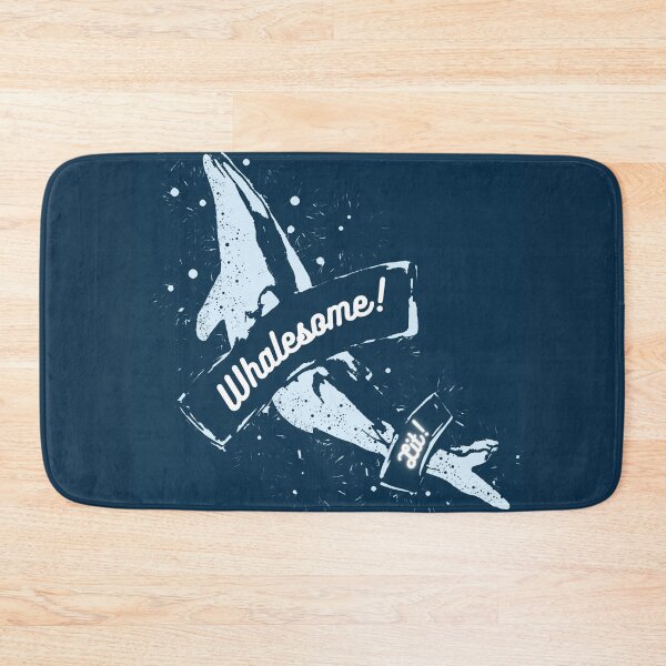 Item preview, Humpback Whale - Whalesome Pun designed and sold by aquatickawaii.