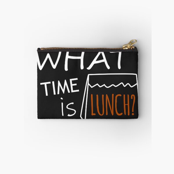 Item preview, What Time is Lunch - White Orange Color designed and sold by olivergraham.
