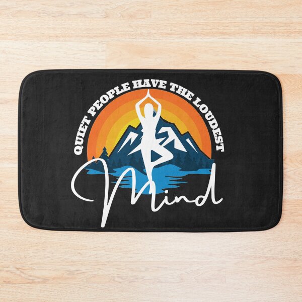 Item preview, Quiet people have the loudest mind (Yoga Pose) designed and sold by UnboundFull.