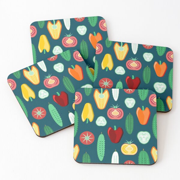 Item preview, Sweet Color Vegetables Pattern designed and sold by lanolga.