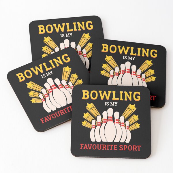 Item preview, Bowling Is My Favourite Sport Cool Retro Bowling Quote designed and sold by sillyquestions.